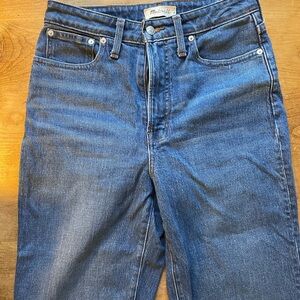 Madewell Perfect Vintage Straight Leg Jean Curvy Fit